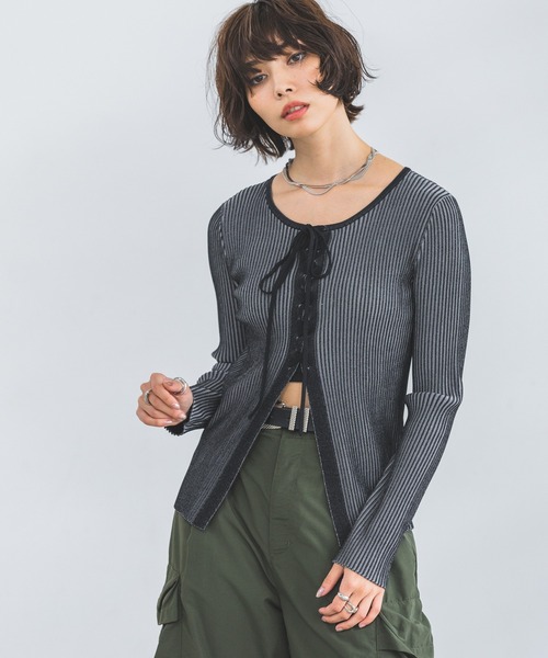 「PAGEBOY」 長袖カットソー FREE ブラック レディース_画像7