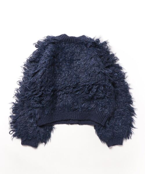 「VEQUM」 ニットカーディガン FREE アイボリー レディース_画像2