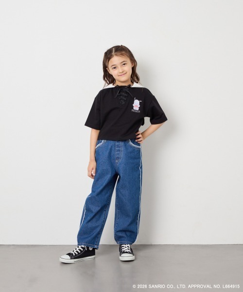 子ども服、シューズ tシャツ 「数量限定」「110-160」「シナモロール 