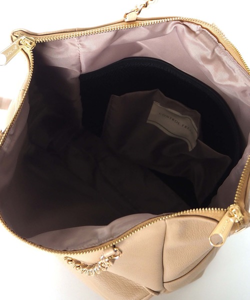 「CONTROL FREAK / CTFK」 2WAYバッグ FREE ベージュ レディース_画像6