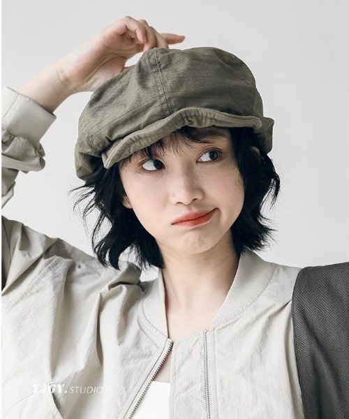 「FreeZone」 キャップ F カーキ メンズ_画像3