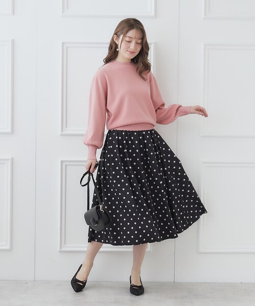 「couture brooch」 スカート 38 チャコール レディース_画像6