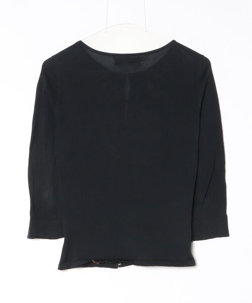 「KEITA MARUYAMA」 ニットカーディガン 1 ネイビー レディース_画像2