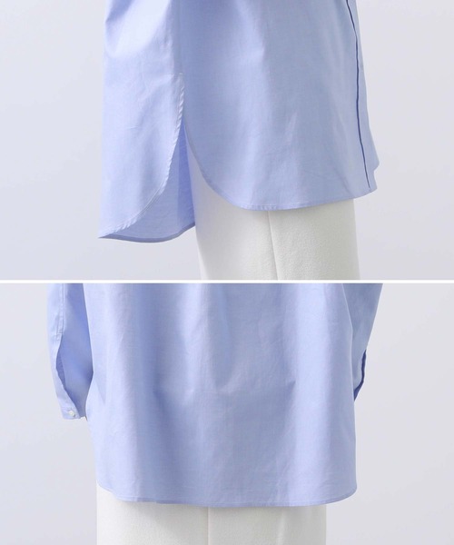 「Gready Brilliant」 「AuieF」長袖シャツ 38 ブルー レディース_画像8