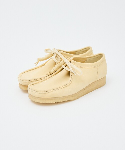ね*こ様 極美品Clarks クラークス　ワラビー　デッキシューズ　スウェードK Clarks（クラークス） デッキシューズ Clarks/クラークス/Wallabee 靴