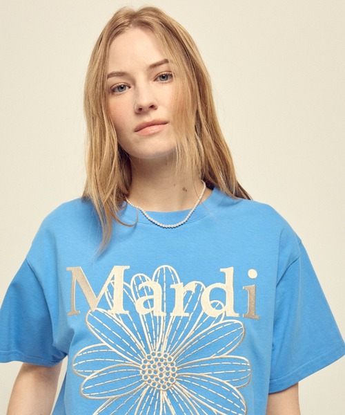 tシャツ 「日本限定カラー」TSHIRT FLOWERMARDI NEEDLEWORK / Tシャツ フラワーマルディ ニードル ワーク レディースの画像