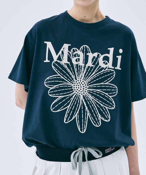 tシャツ 「日本限定カラー」TSHIRT FLOWERMARDI NEEDLEWORK / Tシャツ フラワーマルディ ニードル ワーク レディースの画像