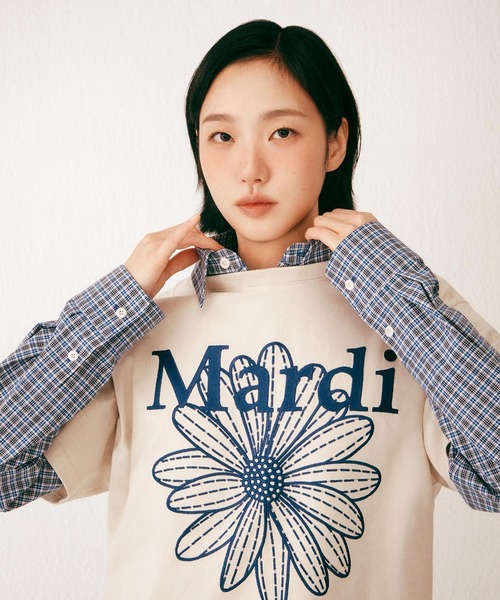 tシャツ 「日本限定カラー」TSHIRT FLOWERMARDI NEEDLEWORK / Tシャツ フラワーマルディ ニードル ワーク レディースの画像