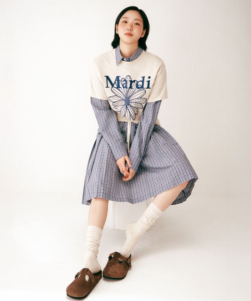 tシャツ 「日本限定カラー」TSHIRT FLOWERMARDI NEEDLEWORK / Tシャツ フラワーマルディ ニードル ワーク レディースの画像
