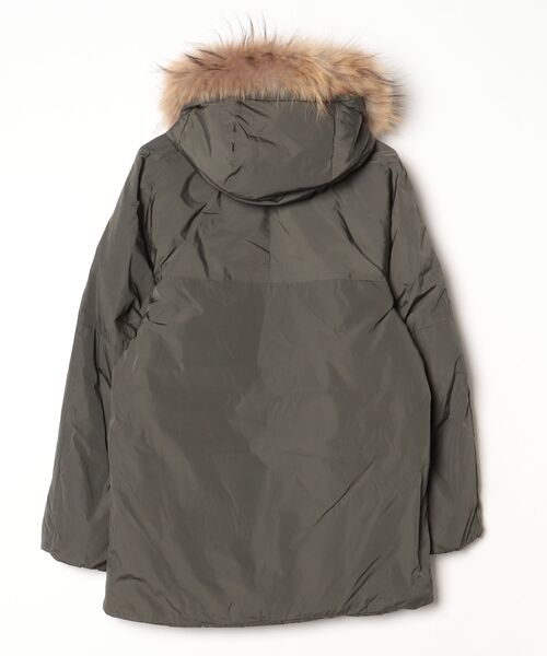 「BEAUTY&YOUTH UNITED ARROWS」 モッズコート M グリーン レディース_画像2