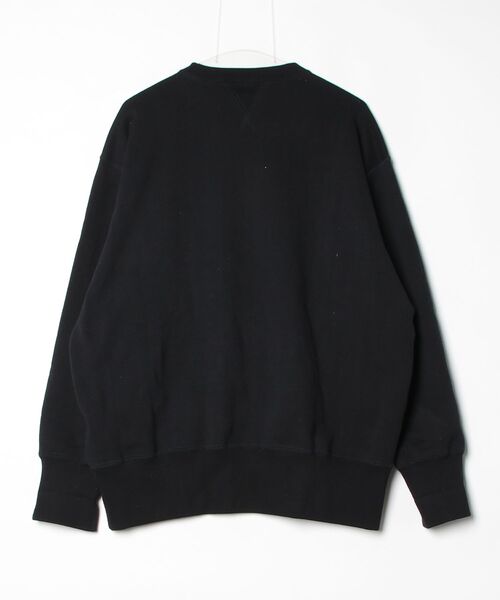 「LOOPWHEELER」 スウェットカットソー X-LARGE ブラック メンズの画像