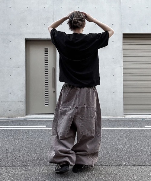 YACA（ヤーカ） ワイドパンツ チノパン Loose Denim Pigment PT/ルーズ
