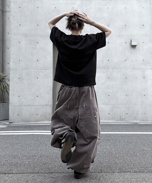 YACA（ヤーカ） ワイドパンツ チノパン Loose Denim Pigment PT/ルーズ