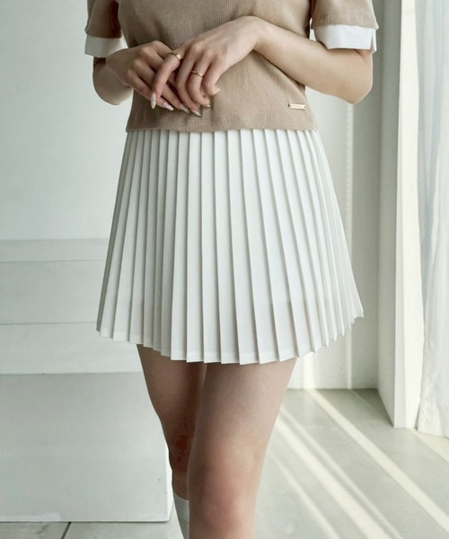 「one after another NICE CLAUP」 キュロット MEDIUM 杢グレー レディース_画像3