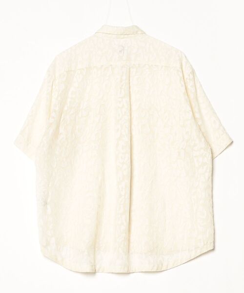 「6」 半袖シャツ ONE SIZE イエロー レディース_画像2