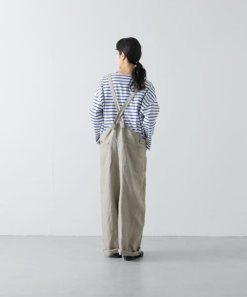かぐれ サロペット オーバーオール リネンバッククロスサロペット