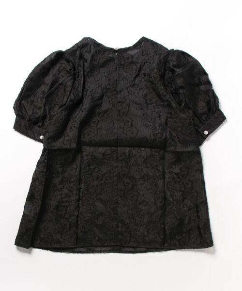 「CHIC STYLE」 半袖ブラウス L ベージュ レディース_画像2