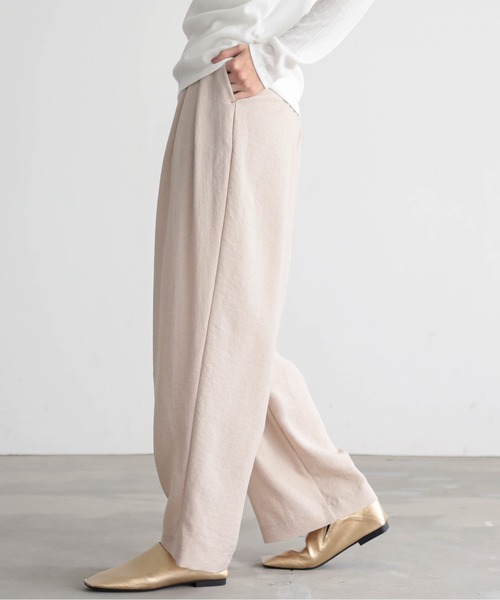 for/c（フォーシー） ワイドパンツ スラックス パンツ 「セットアップ