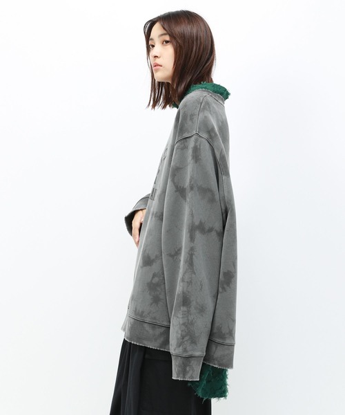 「Anui」 スウェットカットソー MEDIUM グレイッシュベージュ レディース_画像2