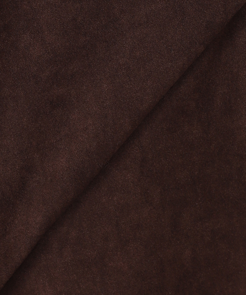 ワンピース FAUX SUEDE I-LINE DRESS:ワンピース