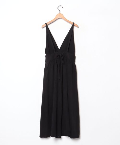 「Khaju」 サロペットスカート ONE SIZE ブラック レディース_画像2