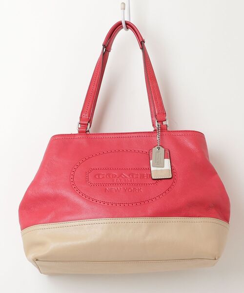 COACH（コーチ） ハンドバッグ - レッド レディース : ZOZOTOWN Yahoo 