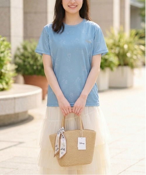 Disney（ディズニー） tシャツ 半袖 速乾 「DISNEY/ディズニー」胸ワン