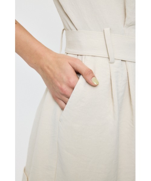 MOUSSY（マウジー） オールインワン BELTED SHORT SLEEVE ジャンプ