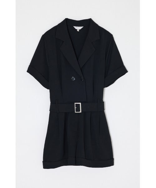 MOUSSY（マウジー） オールインワン BELTED SHORT SLEEVE ジャンプ