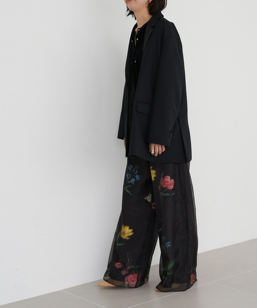 「SLOBE IENA」 パンツ 38 ブラック レディースの画像