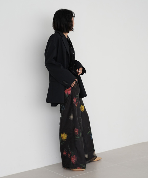 「SLOBE IENA」 パンツ 38 ブラック レディースの画像