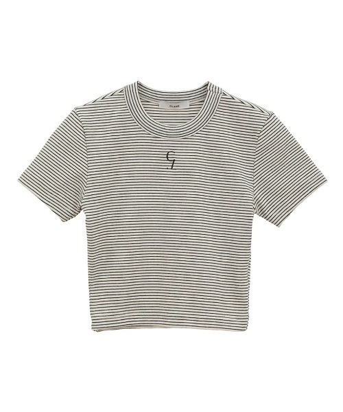 CLANE（クラネ） tシャツ CLANE/クラネ/LOGO CROPPED TIGHT TEE