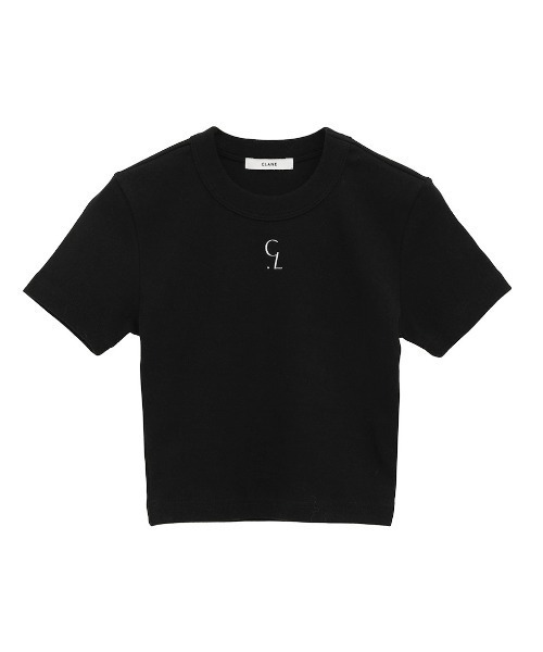 CLANE クラネ LOGO CROPPED TIGHT TEE CLANE（クラネ） tシャツ CLANE/クラネ/LOGO CROPPED TIGHT TEE