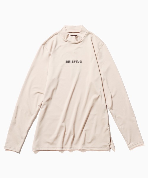 BRIEFING（ブリーフィング） 長袖Tシャツ X-LARGE ベージュ メンズ