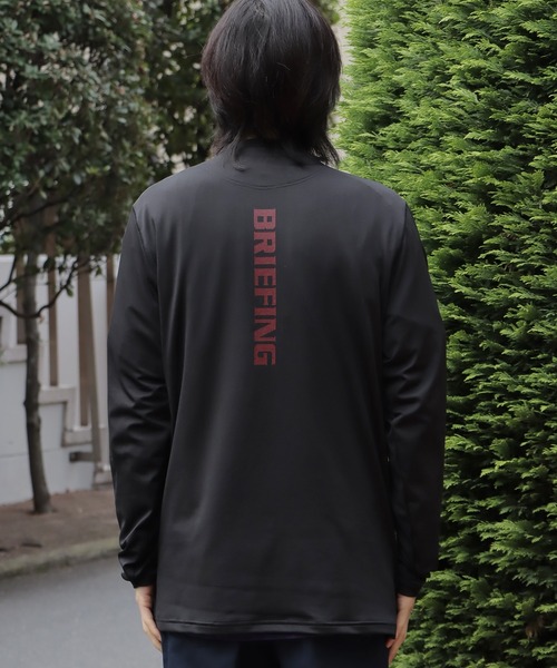 BRIEFING（ブリーフィング） 長袖Tシャツ X-LARGE ベージュ メンズ