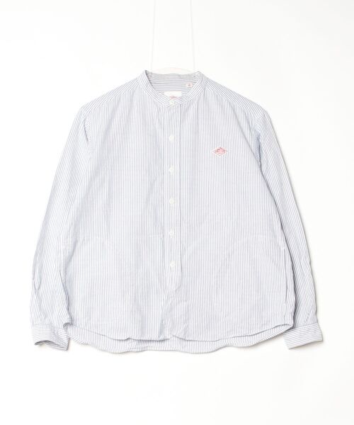 Danton（ダントン） 長袖ブラウス 36 ネイビー レディース : ZOZOTOWN