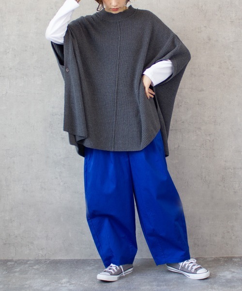 「SELECT LEVERY」 チノパンツ MEDIUM グレー レディース_画像5