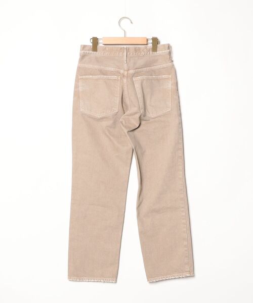 【専用】upper hights ベージュ24 ダメージ加工 upperhights（アッパーハイツ） デニムパンツ 24 ベージュ レディース