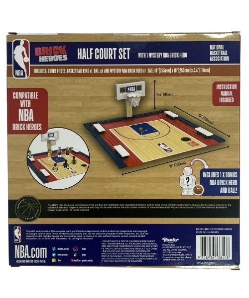 NBA フィギュア　10体セット フィギュア NBA BRICK HEROES HALF COURT ブリックヒーロー ハーフ