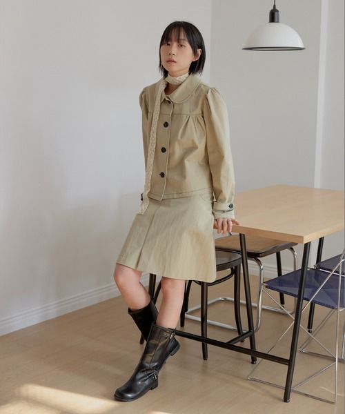 「UNE MANSION」 ジャケット FREE ベージュ レディース_画像8