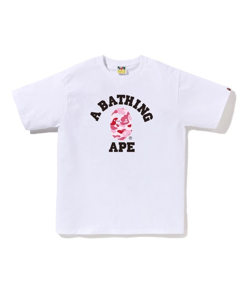 tシャツ ABC CAMO COLLEGE TEE メンズ レディースの画像