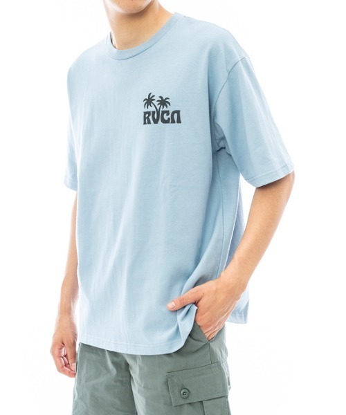 「RVCA」 半袖Tシャツ LARGE ホワイト メンズ_画像8