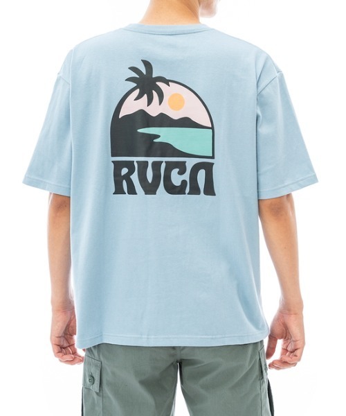 「RVCA」 半袖Tシャツ LARGE ホワイト メンズ_画像9