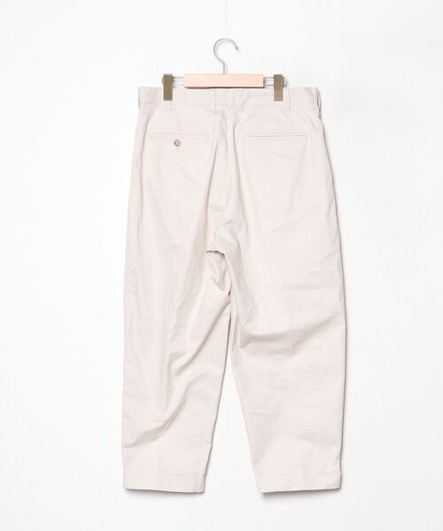 「BEAMS PLUS」 チノパンツ MEDIUM オフホワイト メンズ_画像2