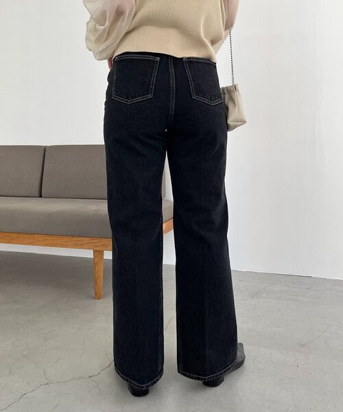 「CAPRICIEUX LE'MAGE」 デニムパンツ 36 ブルー レディース_画像7