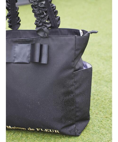 「Maison de FLEUR」 トートバッグ FREE ブラック レディース_画像4