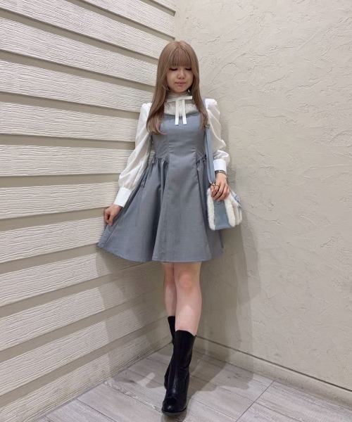 ブーツ 卒業式 バックレースアップクラシカルブーツ/fint フィント レディース | an another angelus | 20