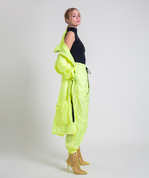 ブルゾン ジャンバー THE HIGHLIGHTER YELLOW M-65 TRENCH レディースの画像