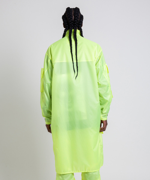 ブルゾン ジャンバー THE HIGHLIGHTER YELLOW M-65 TRENCH レディースの画像