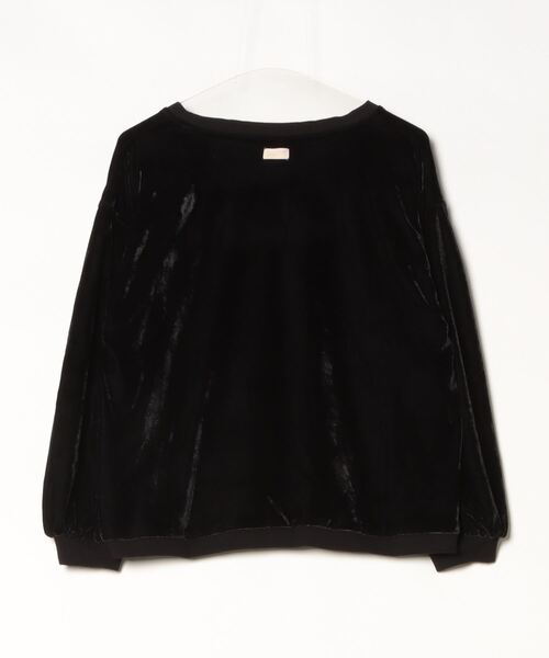 DIMENSIONE danza トレーナー スウェット ベロアトップス レディース